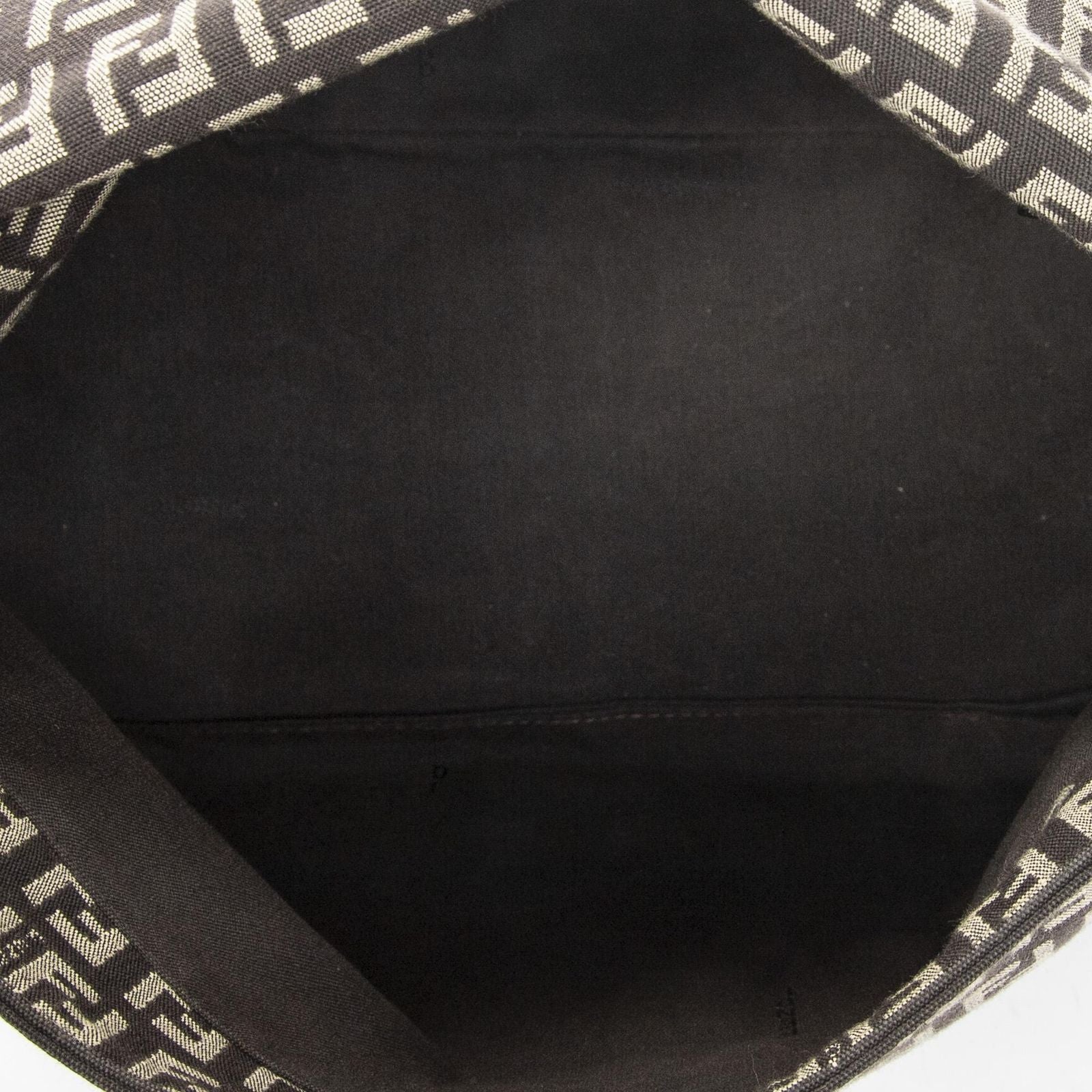 Fendi Mama Forever Brown Beige Zucchino Canvas — view 9