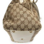 Gucci Medium Scarlett Top Handle Beige Ivory GG Canvas — view 8