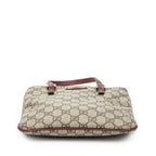 Gucci Vertical Tote Beige Burgundy Supreme Canvas — view 6