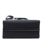 Prada Small Square Shopping Tote Black Nylon Canvas — view 6