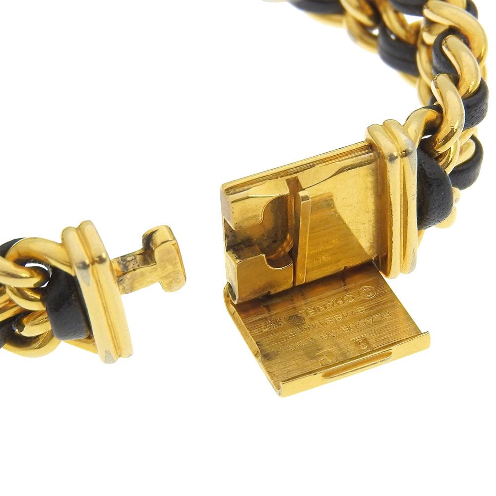 Chanel Premier L Gold Plated Quartz Analog Display Black Dial Watch — view 8