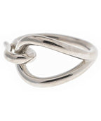 Hermes Scarf Rings Silver