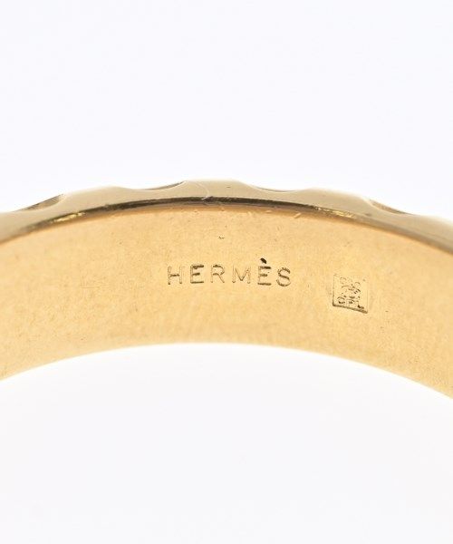 Hermes Scarf Rings Gold — view 5