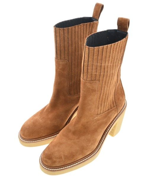 Hermes Boots Beige