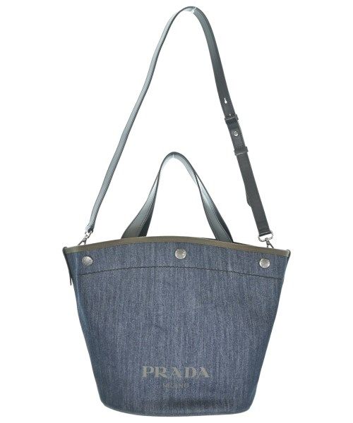 Prada Handbag Navy — view 4