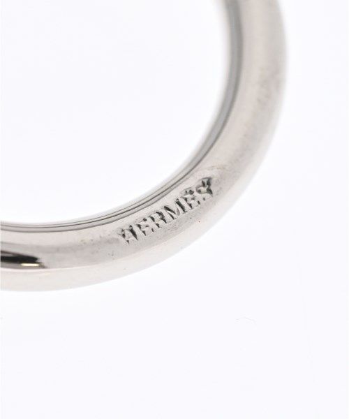 Hermes Scarf Rings Silver — view 5
