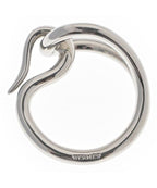 Hermes Scarf Rings Silver — view 3