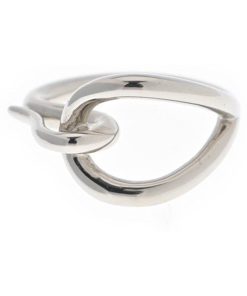 Hermes Scarf Rings Silver