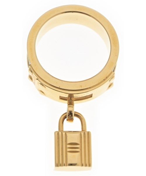 Hermes Scarf Rings Gold — view 3