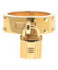 Hermes Scarf Rings Gold