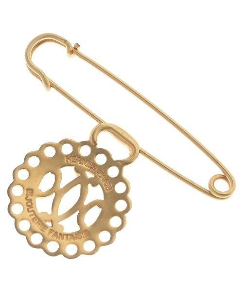 Hermes Brooch Corsage Gold — view 2