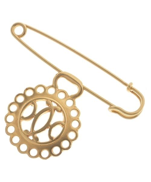 Hermes Brooch Corsage Gold