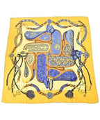 Hermes Bandana Scarf Yellow