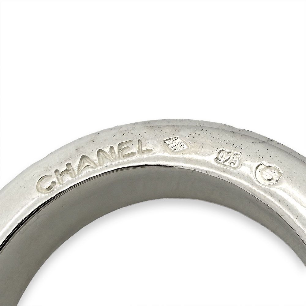 Chanel Triple Strand Logo Ring — view 5