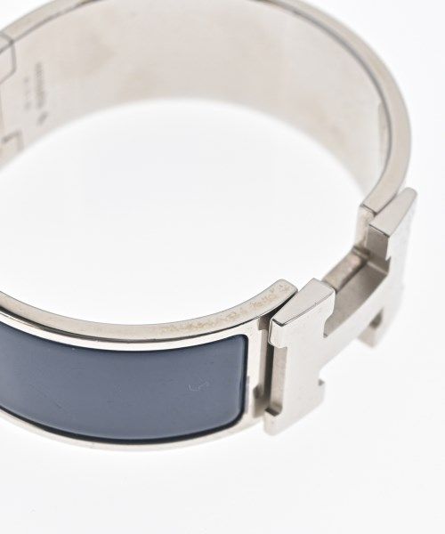 Hermes Bracelet Bangle Silver — view 4
