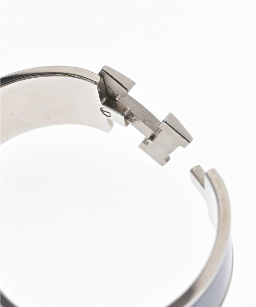 Hermes Bracelet Bangle Silver — view 5