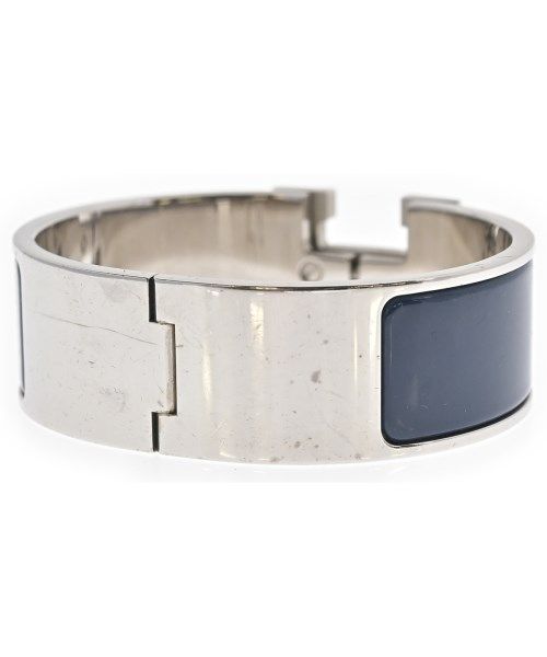 Hermes Bracelet Bangle Silver — view 2