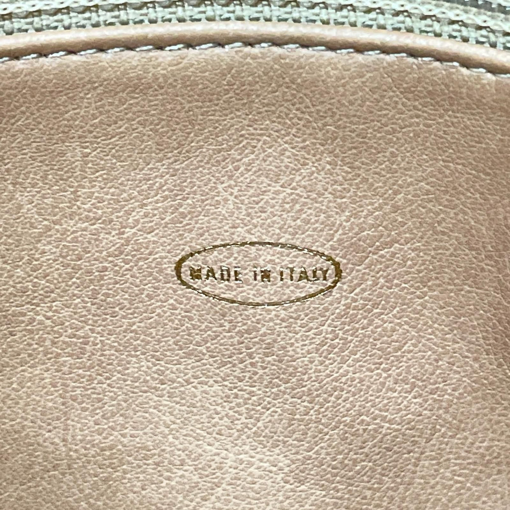 Chanel Quilted Lambskin Chain Shoulder Bag Cocobol Beige — view 7