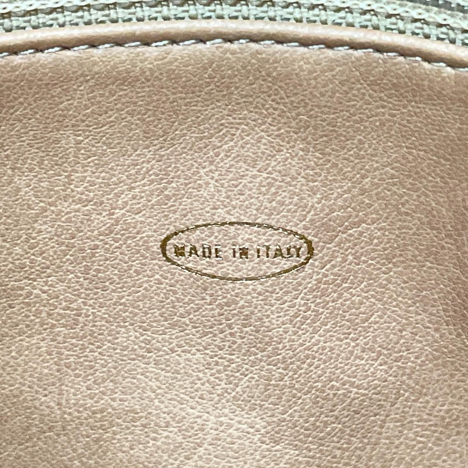 Chanel Quilted Lambskin Chain Shoulder Bag Cocobol Beige — view 7