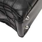 Dior Cannage Granville Chain Handbag Black Leather — view 7
