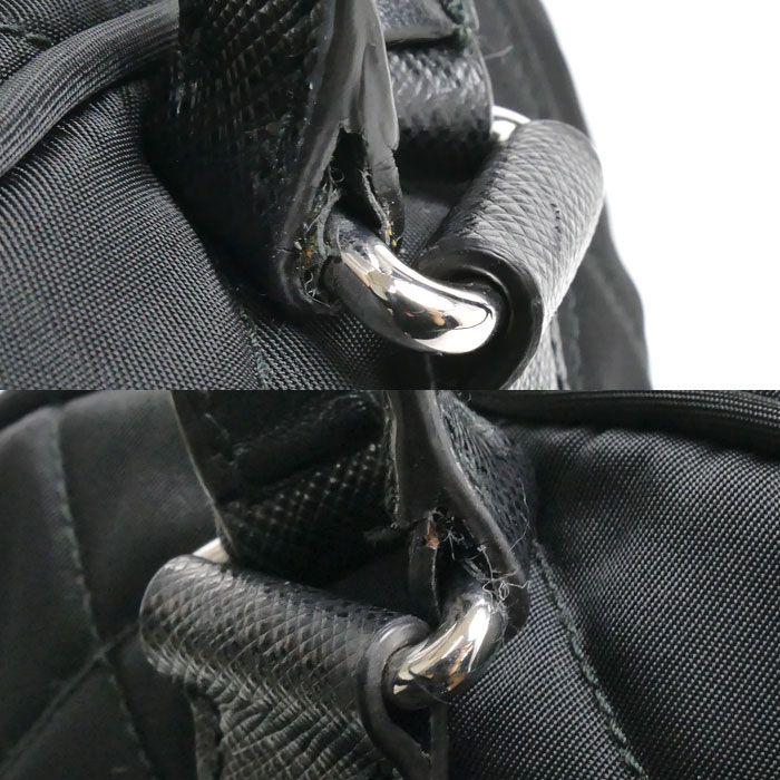 Prada Tessuto Backpack Black — view 8