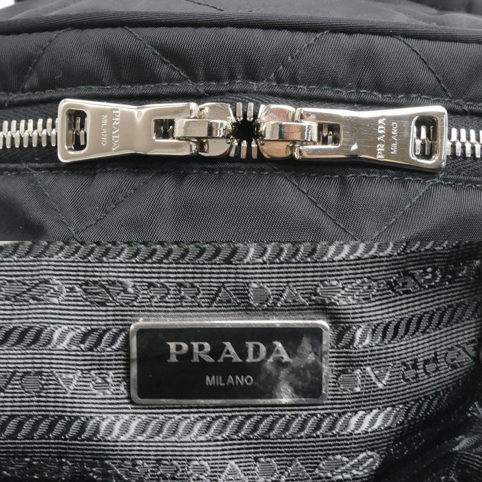Prada Tessuto Backpack Black — view 9