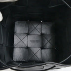 Bottega Veneta Maxi Intrecciato Cassette Small Cross Belt Bag Black — view 4