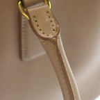 Prada Saffiano Galleria 2-Way Handbag Pink Beige Leather — view 8