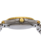 Gucci Stainless Steel Gold Plated Quartz Analog Display Ivory Dial Watch — view 6