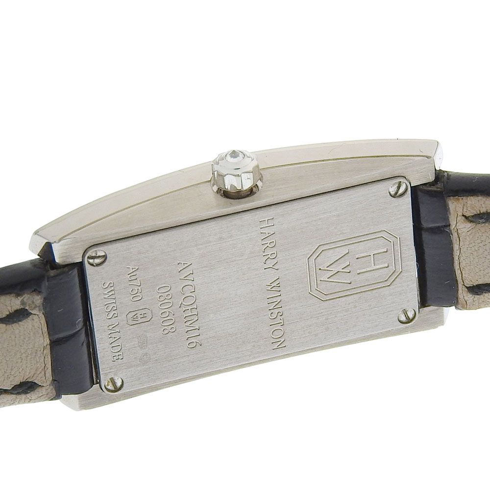 Harry Winston Avenue C Mini Lily Star White Gold Diamond Quartz Chronograph — view 5