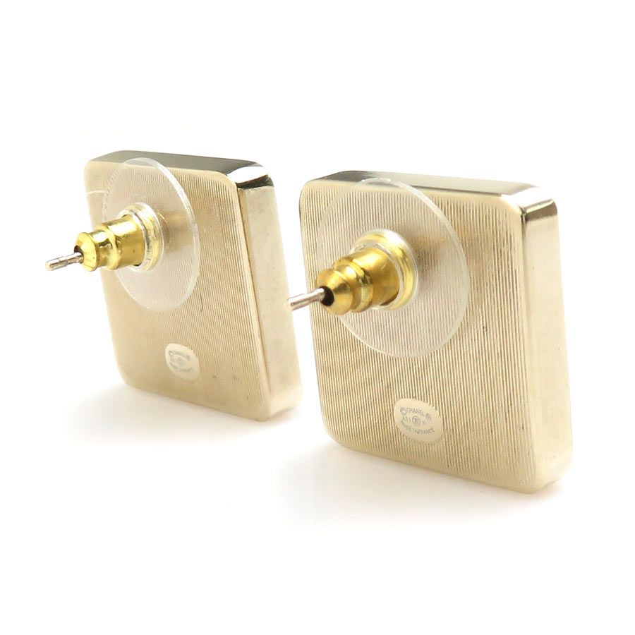 Chanel Earrings Gold — view 4