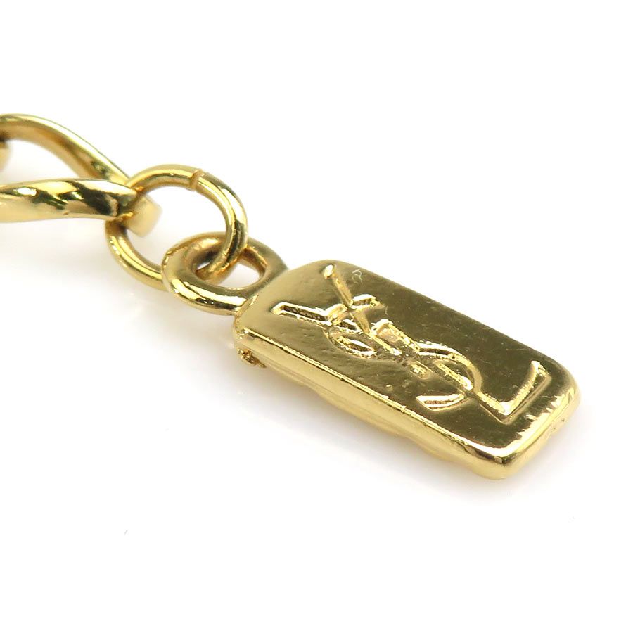Saint Laurent Necklace Gold — view 8