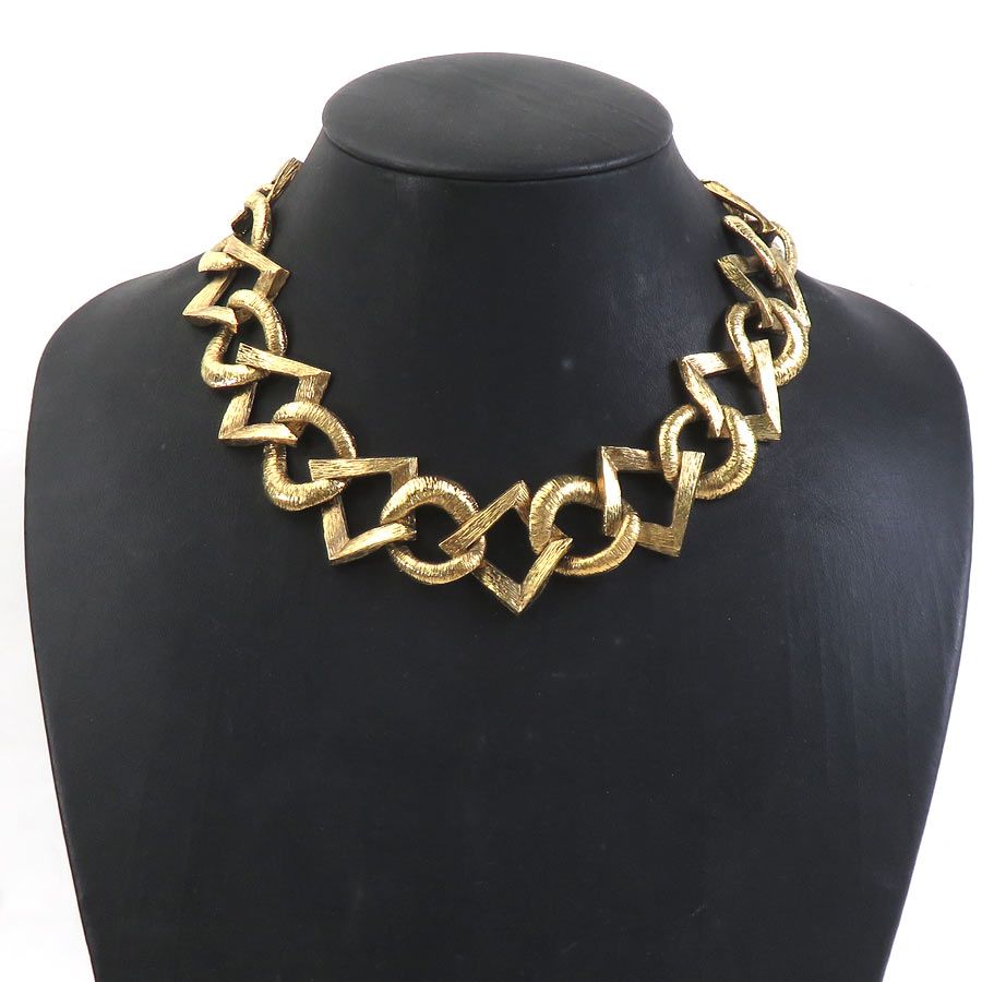 Saint Laurent Necklace Gold — view 9