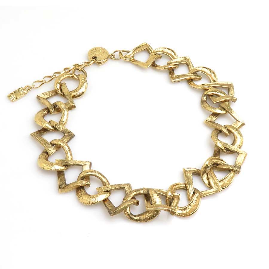 Saint Laurent Necklace Gold