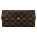 Louis Vuitton Wallet Damier Portefeuille Sarah Nm2 Ebene Initial