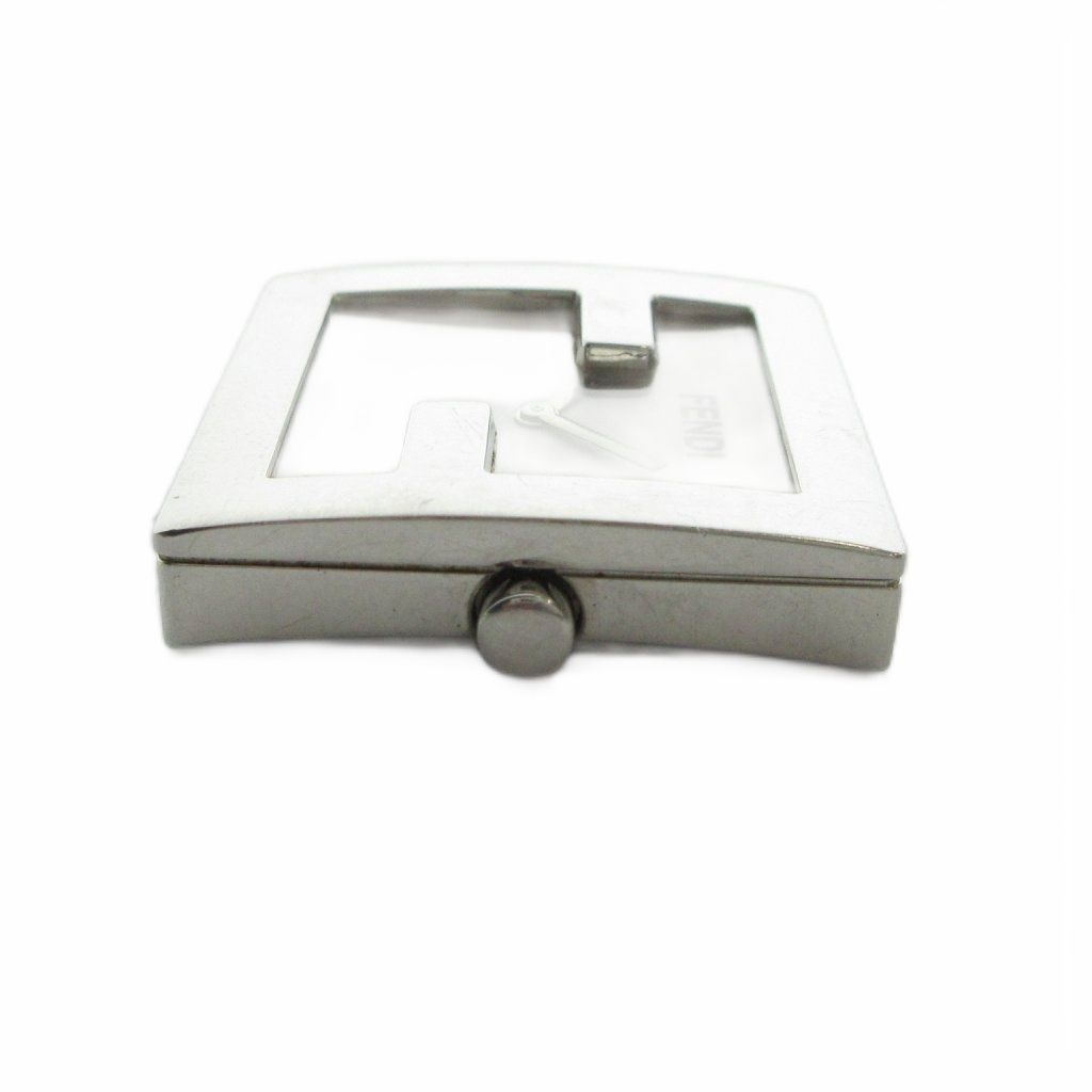 Fendi Watch Case Only Quartz Square Logo Silver — view 3