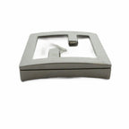 Fendi Watch Case Only Quartz Square Logo Silver — view 4