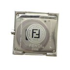Fendi Watch Case Only Quartz Square Logo Silver — view 2