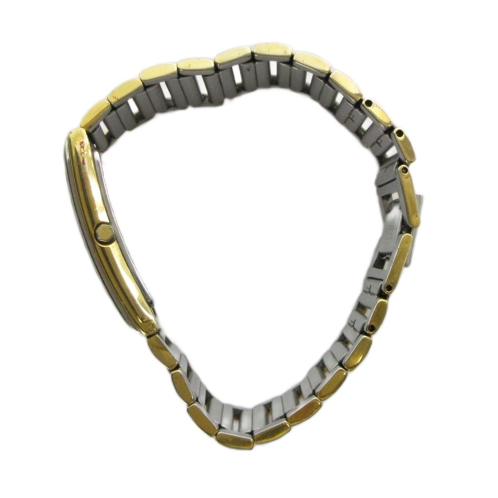 Saint Laurent Watch Quartz Rectangular Square Silver Color Gold — view 5