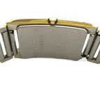 Saint Laurent Watch Quartz Rectangular Square Silver Color Gold — view 6