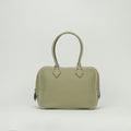 Hermes Plume 28 Tote Swift Sauge Cles Craie Green Beige Silver Handbag Veau