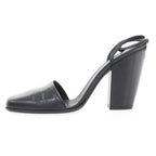 Fendi Square Toe Sandals Black — view 2