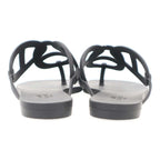 Hermes Egerie Sandals Black — view 3