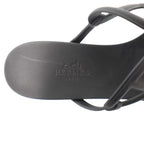 Hermes Egerie Sandals Black — view 5