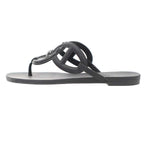 Hermes Egerie Sandals Black — view 2