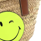 Loewe Smiley World Basket Small Bucket Tote Beige — view 9