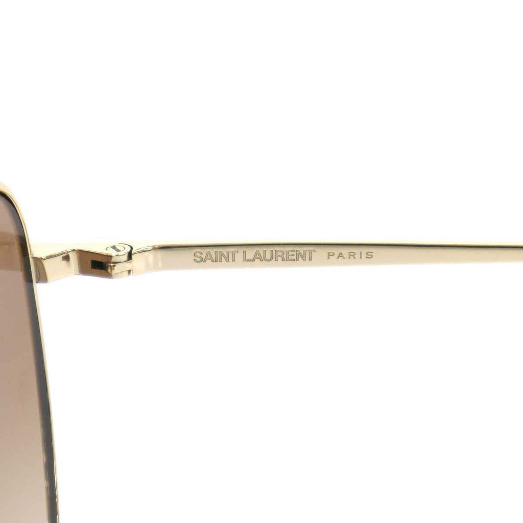 Saint Laurent Paris Sunglasses Eyewear 003 Gold — view 4