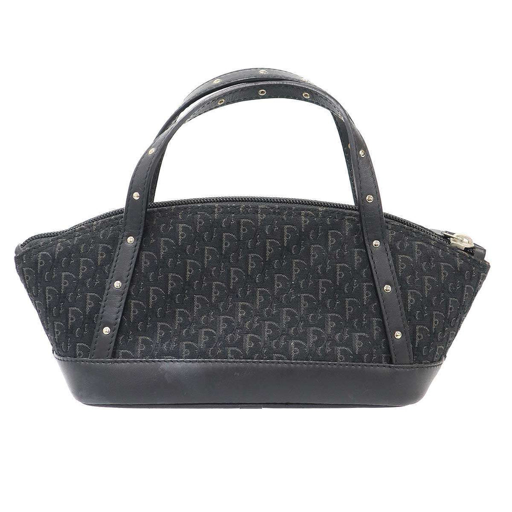 Dior Trotter Canvas Mini Handbag Pouch Black — view 2