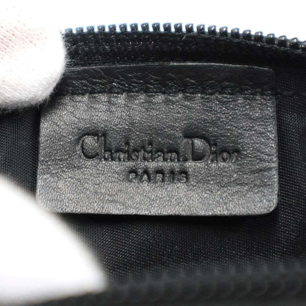 Dior Trotter Canvas Mini Handbag Pouch Black — view 5