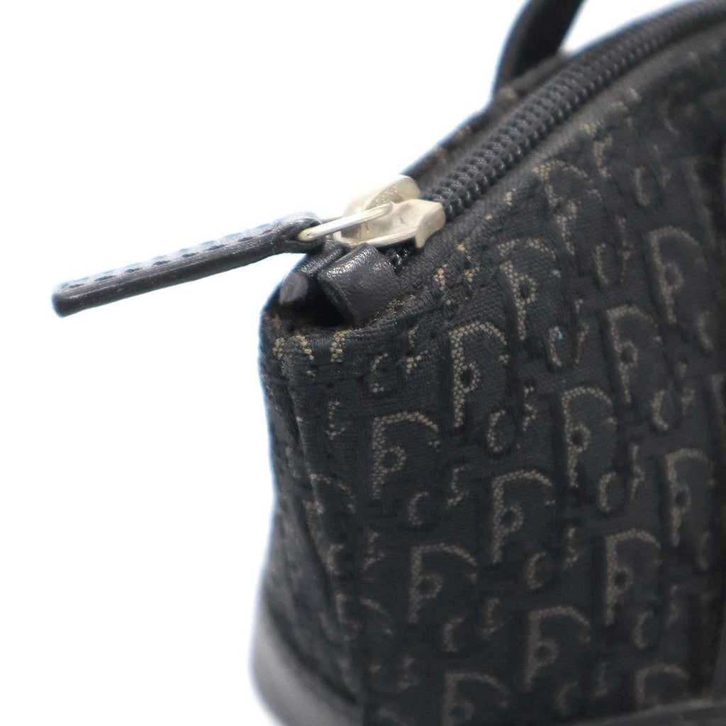 Dior Trotter Canvas Mini Handbag Pouch Black — view 7